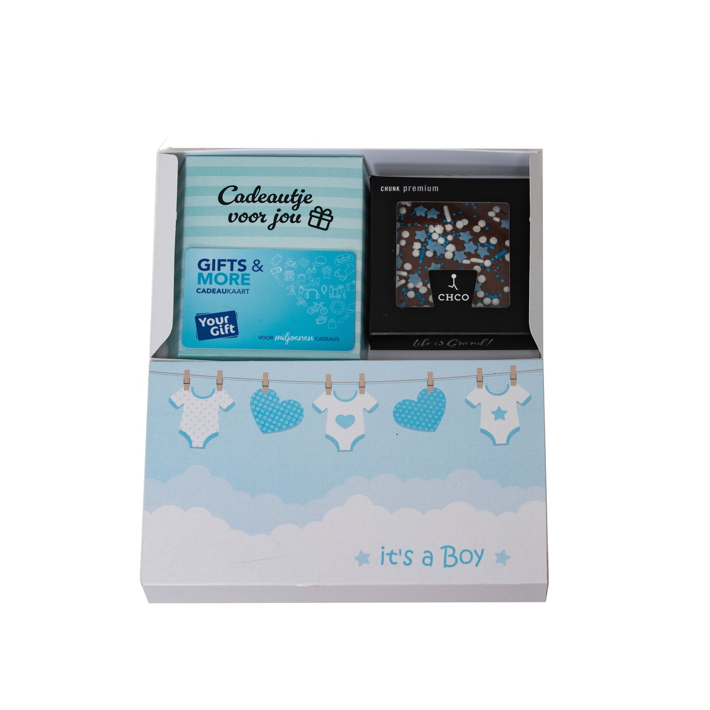 Chocolade verrassing jongen