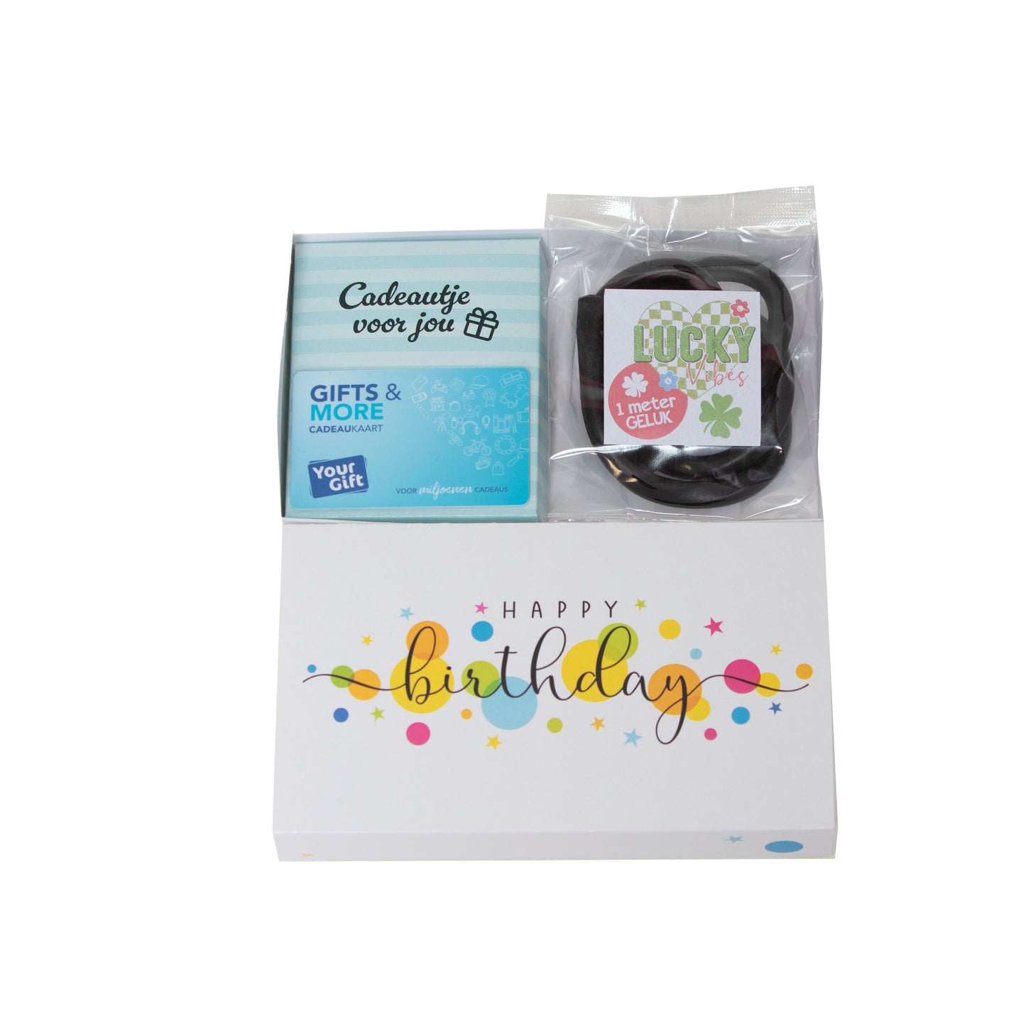 Een meter geluk - verjaardag kleurrijk