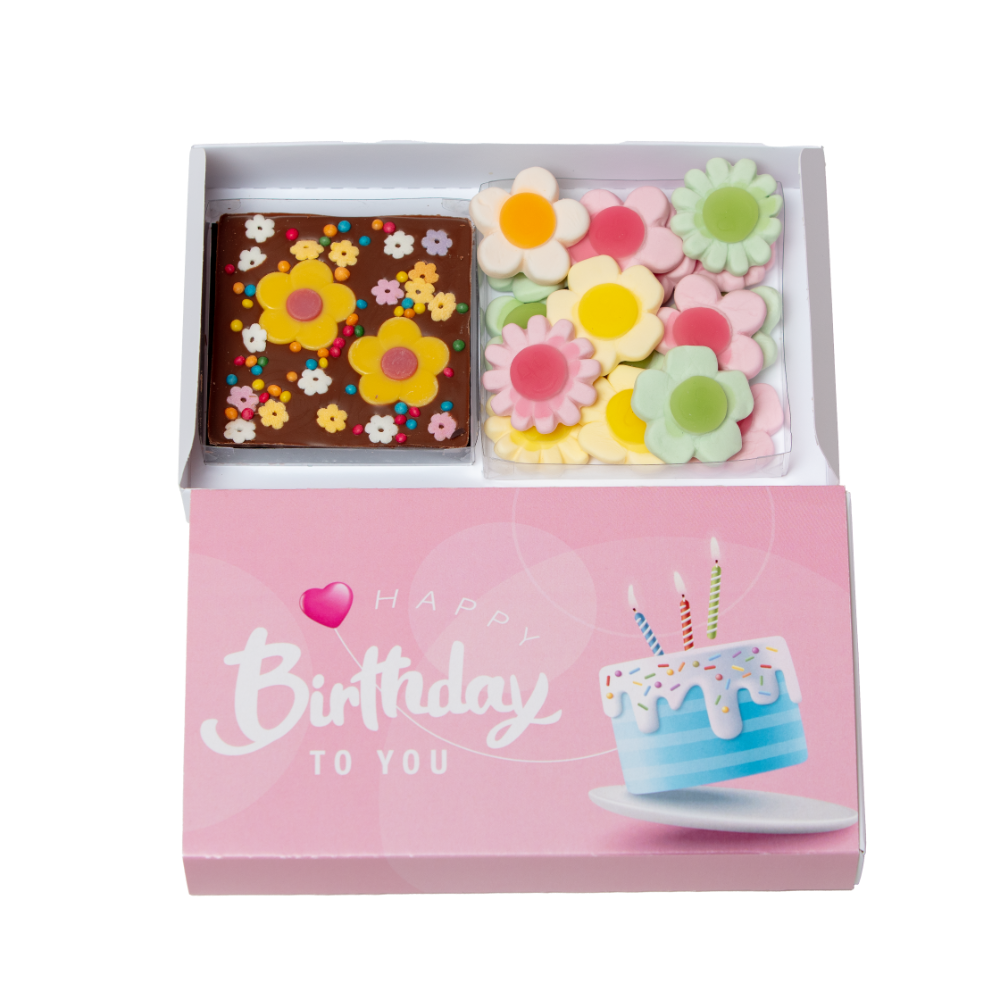 Verrukkelijk verjaardagswensen - Roze