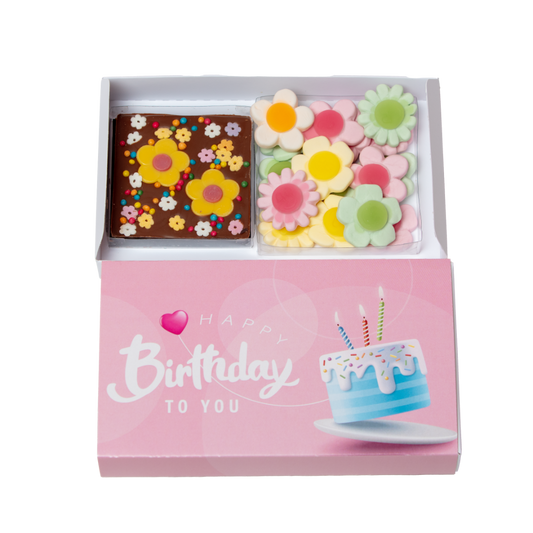 Verrukkelijk verjaardagswensen - Roze