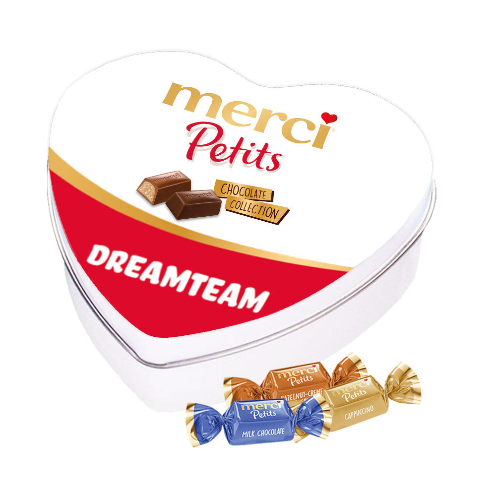 Merci Petits geschenkdoos hartje "Dreamteam"