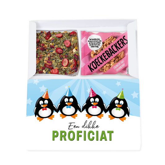 Dikke Proficiaat thee en koek