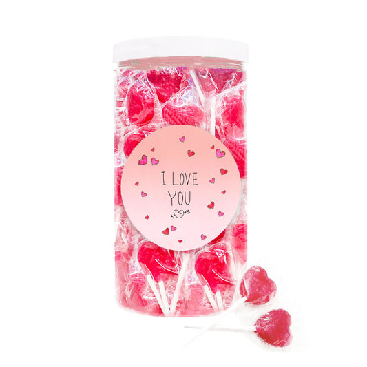 I Love You Hart Lollies