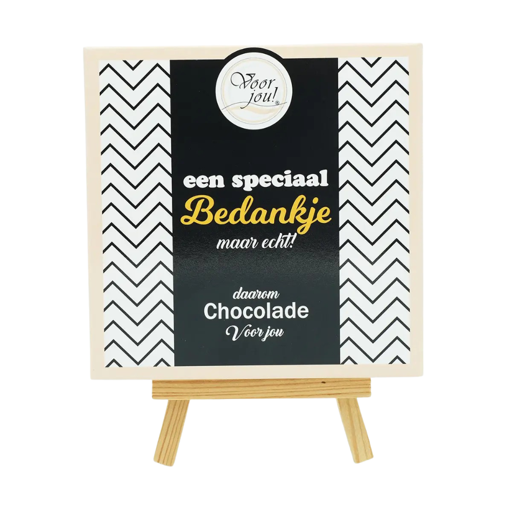 Voor jou, Een speciaal bedankje, chocolade