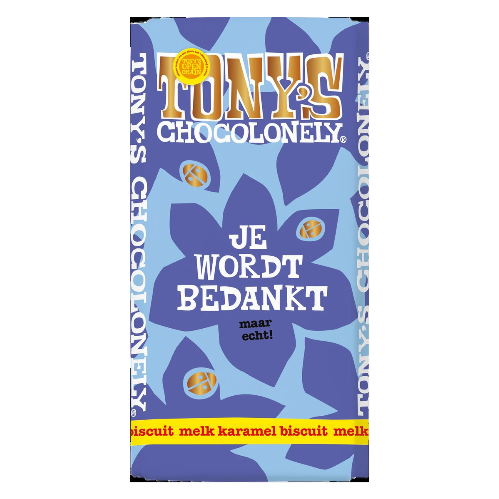 Tony's Chocolonely, Bedankt