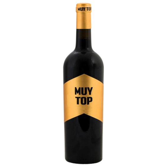 Muy Top, Spaanse rode wijn, 0,75 ltr.